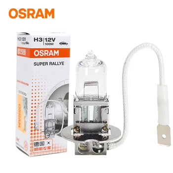 

OSRAM H3 Car light bulb Headlight bulb Fog light bulb Low beam lights High beam Halogen lamp [3200K 100W] 12V (single pack)