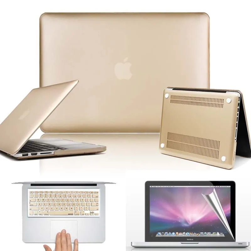 Матовый для Apple MacBook Air Pro retina 12 13 15 жесткий чехол для ноутбука защитный чехол+ клавиатура чехол+ экран для Macbook Pro 13 Чехол