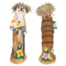 Ремесло Открытый сад смолы украшения искусственные животные Ремесла статуи скульптура украшения дома аксессуары