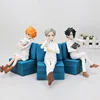 3pcs 1pcs Anime The Promised Neverland Figure Set Emma Norman Ray Figure Brinquedos toy 13cm ► Photo 2/6