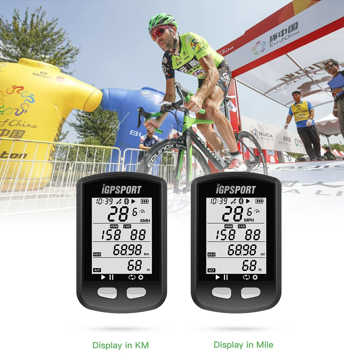 IGPSPORT Cycling GPS Waterproof GPS Ant+ Wireless Computer Bracket