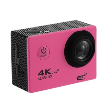 

4K Wifi Action Camera 1080P Hd 16Mp Helmet Cam Waterproof Dv Remote Control Sports Video Dvr Pink