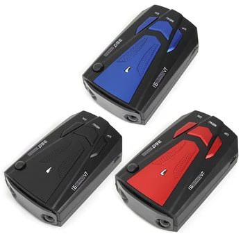 

Universal Radar Detector Voice Auto Vehicle Speed Alert Warning English Russian Anti radar Car Detector Alarm Accessaries