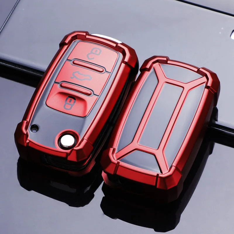 Новинка ТПУ чехол для автомобильного ключа VW Volkswagen Passat Golf Touran Bora Jetta Cady Sharan