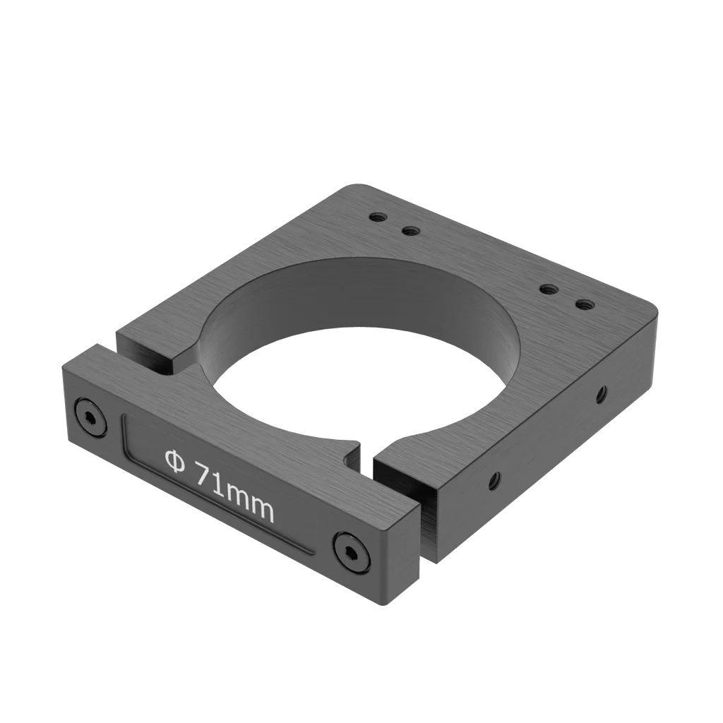 Router Spindle Mount Diameter 43mm, 52mm, 65mm, 71mm, 80mm Aluminum