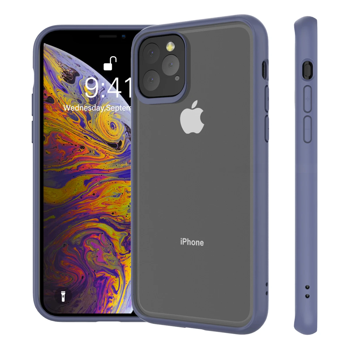 Для iPhone 11/11 Pro/11 Pro Max задний Чехол TPU + PC ударопрочный защитный чехол для телефона с
