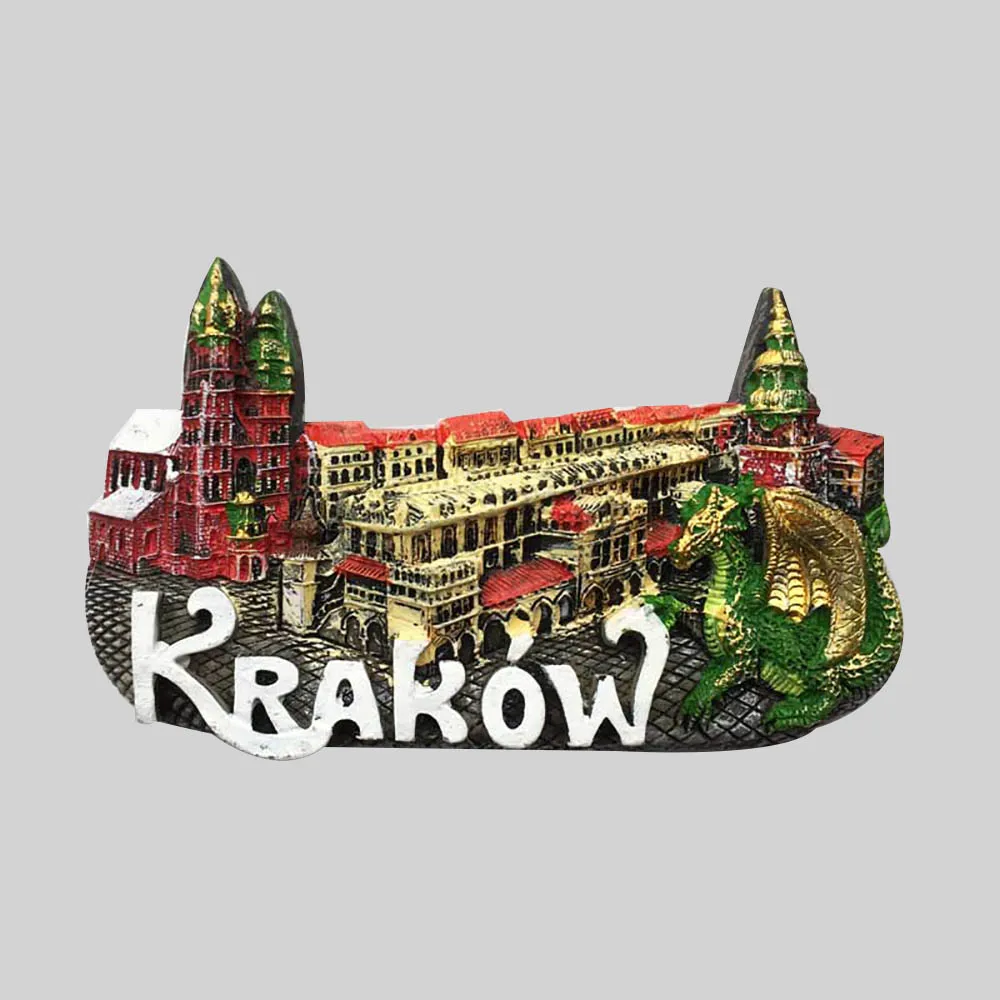 Магнит на холодильник Lychee Польша церковный магнитная наклейка дорожные сувениры