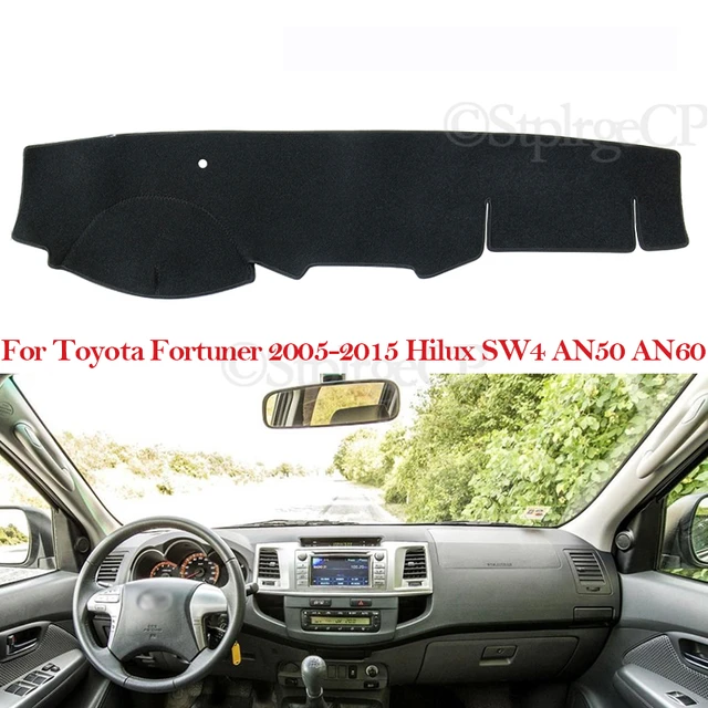 Dashboard Cover Pelindung Pad untuk Toyota fortuner 2005 ~ 2015 Hilux SW4  AN50 AN60 Aksesoris Mobil Dash Board Kerai Karpet 2014 - AliExpress