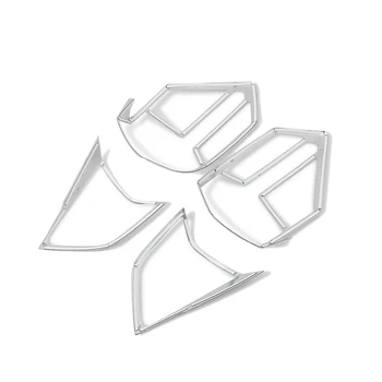 

for Nissan Rogue X-Trail 2014-2016 Chrome Rear Tail Light Cover Rear Lamp Frame Molding Trim