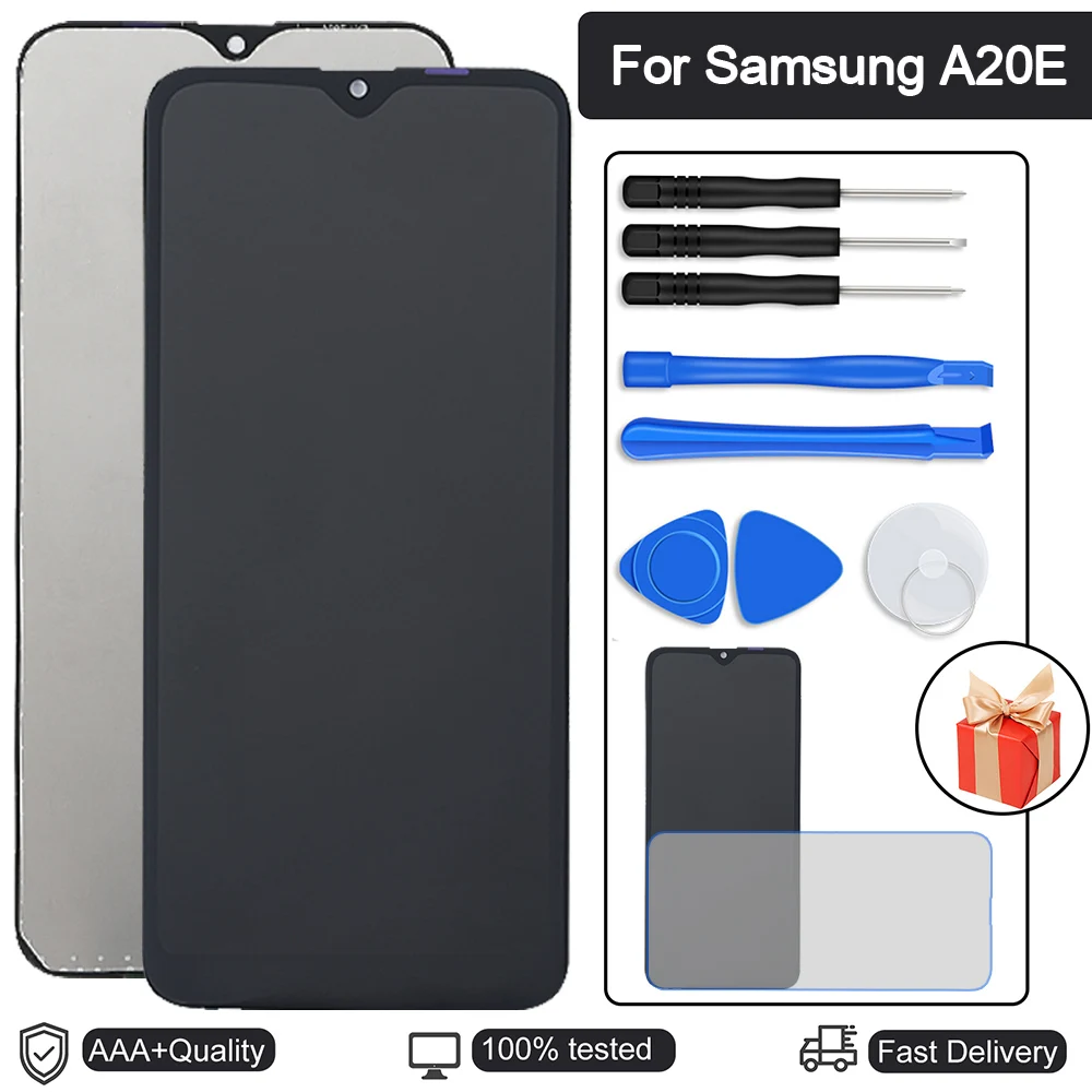 

5.8" Original Quality AAA+++ LCD For Samsung Galaxy A20E A202F/DS A202K LCD Display Touch Screen Assembly Replacement Pantalla