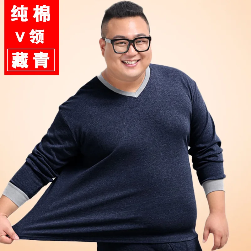 Мужская теплая одежда, термо кальсоны 3XL-7XL, большой размер, мужское термобелье, хлопок плюс бархат, толстое термобелье - Цвет: 02