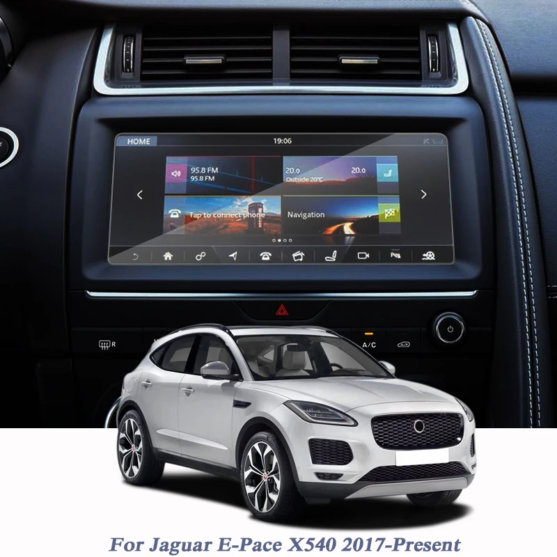 

Стайлинг автомобиля, пленка для экрана навигатора GPS для Jaguar E-Pace X540 2017-настоящее покрытие для приборной панели, пленка для дисплея, аксессуа...