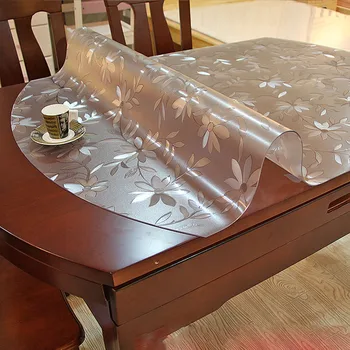 

Oval Plastic Tablecloth Oilcloth Waterproof PVC Wipeable Spillproof Heavy Duty Table Cloth Cover for Dinning Table Decoration