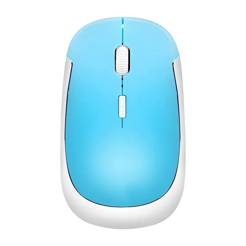 Портативная 2,4 ГГц USB 2 ключа беспроводная оптическая игровая мини мышь с USB Приемником оптическая мышь для ноутбука настольного ПК