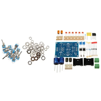 

2 Set Accessories: 1 Set 10PCS SPDT On/on Miniature Toggle Switch & 1 Set Lm317 Voltage Regulator Module DIY Kit