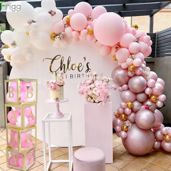 

Gold Baby Shower Paperboard Box Baby Shower Boy Girl BabyShower 1st Birthday Party Decorations Baby Shower Decor Wedding Decor