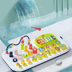 Jouets Montessori pour Enfant, Jeu en Bois, avec Alphabet et Fruit Numérique, Figure de Circulation des Animaux, Puzzle Correspondant, Ensemble de Planche Préscolaire 