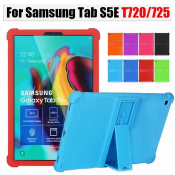 

Silicon Kids case for Samsung Galaxy Tab S5E 2019 SM-T720 SM-T725 new released Galaxy tab S5E 10.5" tablet Kickstand Cover Case