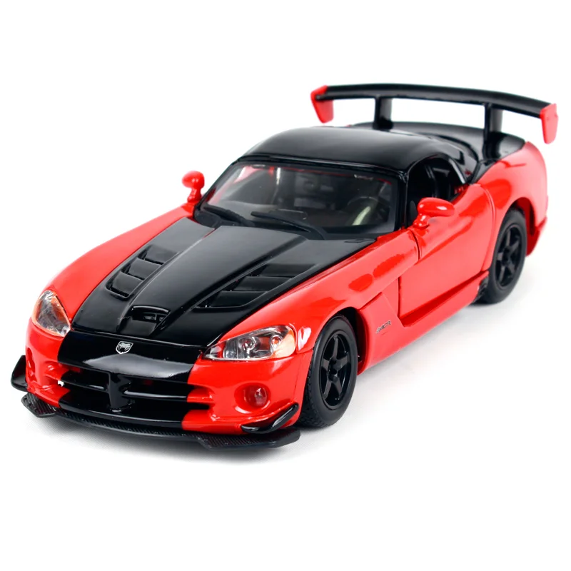 Эксклюзивная коллекция 1:24 Dodge Viper SRT 10 модель сплава моделирование литья