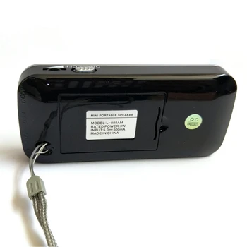 

L-088AM Dual Band Rechargeable Portable Mini Pocket Digital Auto Scan AM FM Radio Receiver with MP3 Music Audio Player Speaker