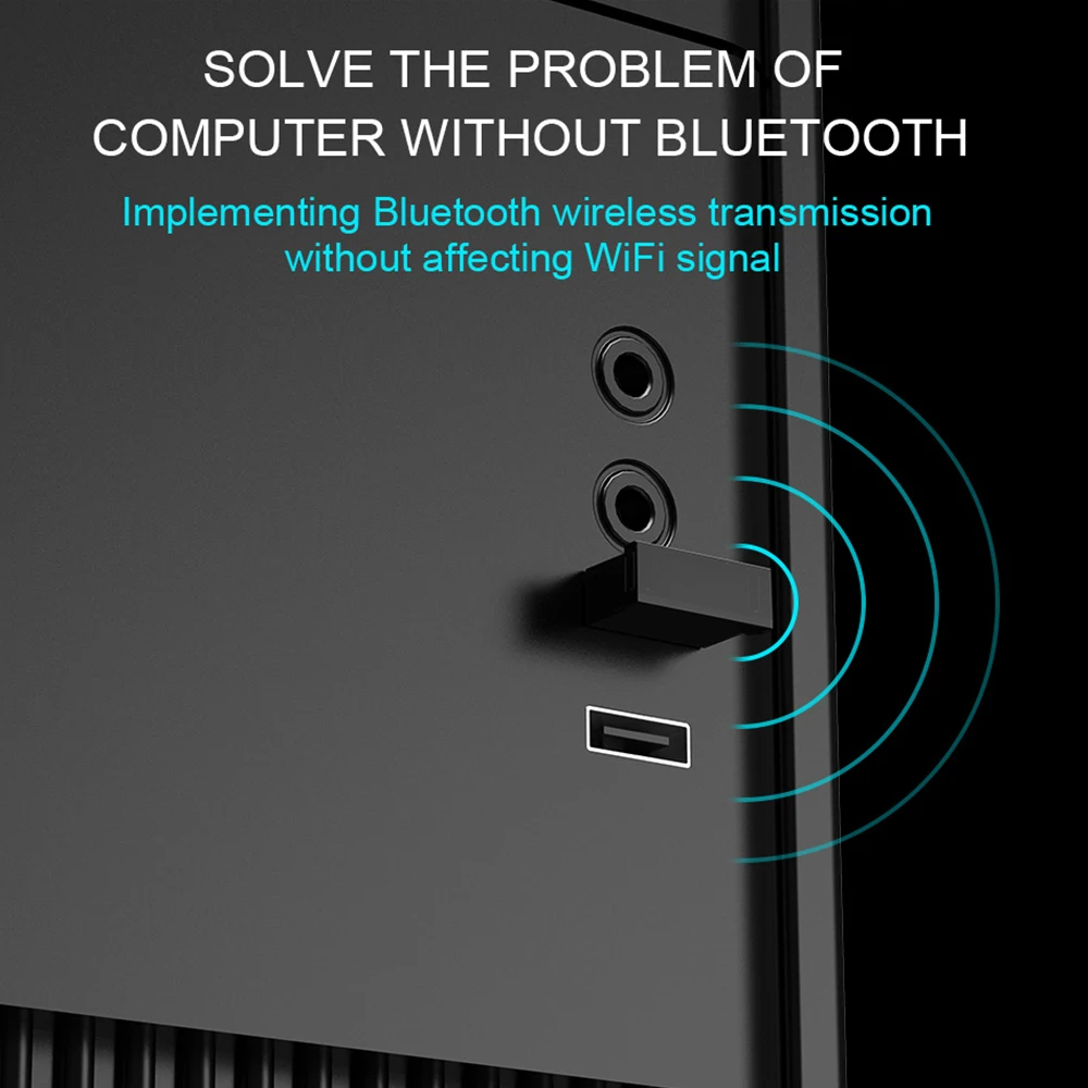 ANMONE Bluwtooth усилитель ресивер USB wifi адаптер ПК планшет MP3 Музыка Беспроводная мышь клавиатура принтер Bluetooth адаптер BT5.0