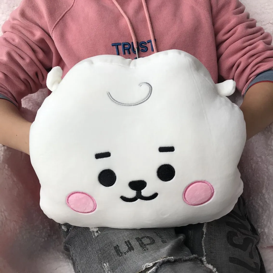 KPOP BTSHARE21 Bangtan Boys Plush Toys Decorative Cartoon Throw Pillows for Bedroom Living Room Cute Stuffed Animals Gifts