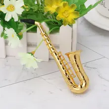 Детский реквизит для фотосъемки, металлический саксофон, золотой, высокий, имитация новорожденного, фотосъемка, фон сделай сам, игрушки, принадлежности 85WA