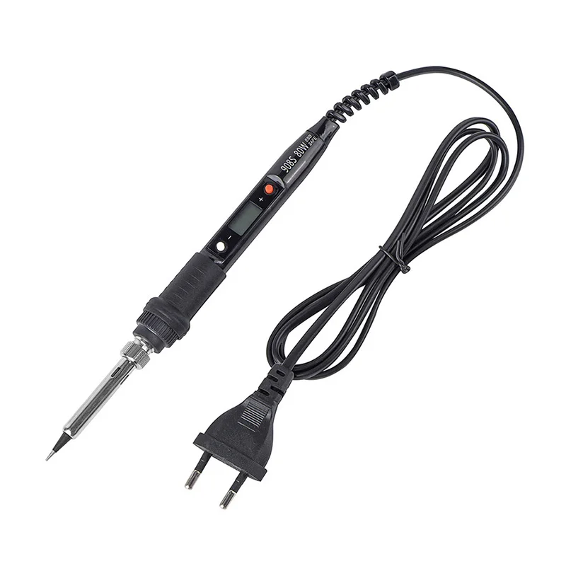 Паяльник с регулируемой температурой 220 В 80 Вт ЖК дисплей сварочные инструменты