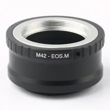 For M42-eos M Adapter Ring For M42 Lens To Canon Eosm Micro Single Slr Camera Body Exquisitely Designed Durable