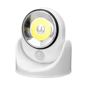 

COB LED Motion Sensor Wall Light Bedroom Night Lamp for Corridor Stair Wardrobe Intelligent Separation Control Induction