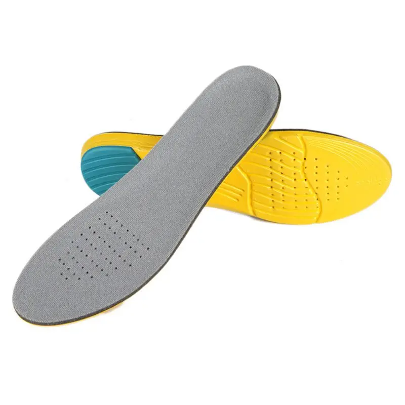 1 пара эва эластичная обувь стельки для мужчин и женщин Memory Foam дышащий спортивный вкладыш коврик для облегчения боли Арка Поддержка