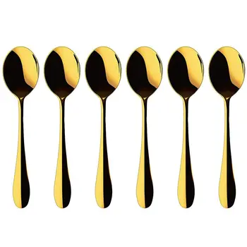 

Small Coffee Spoon, Espresso Scoop, Stainless Steel Mini Coffee Spoon, Ice Cream Scoop, Dessert Ice Tea Scoop, Appetizer Scoop,