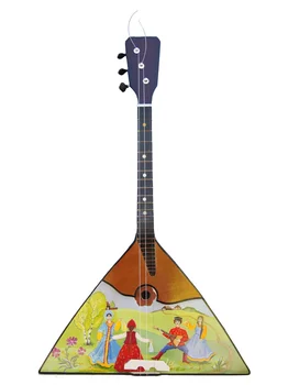

BPR balalaika Prima with painting, Izhevsk plant T. I. M