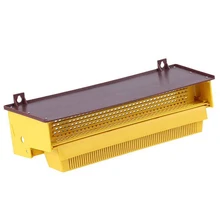 Горячая новинка пчелиная пыльца ловушка Пластиковая передняя-крепление съемный вентилируемый собрать пыльцу вспомогательное устройство для пчеловодства инструмент hogard