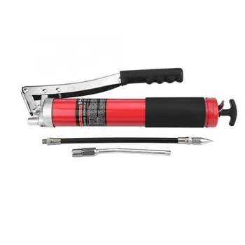 

Double Pressure Bar Powerbuilt 10000 PSI 600CC Grip Grease Gun Heavy Duty Grease Gun Tool Car