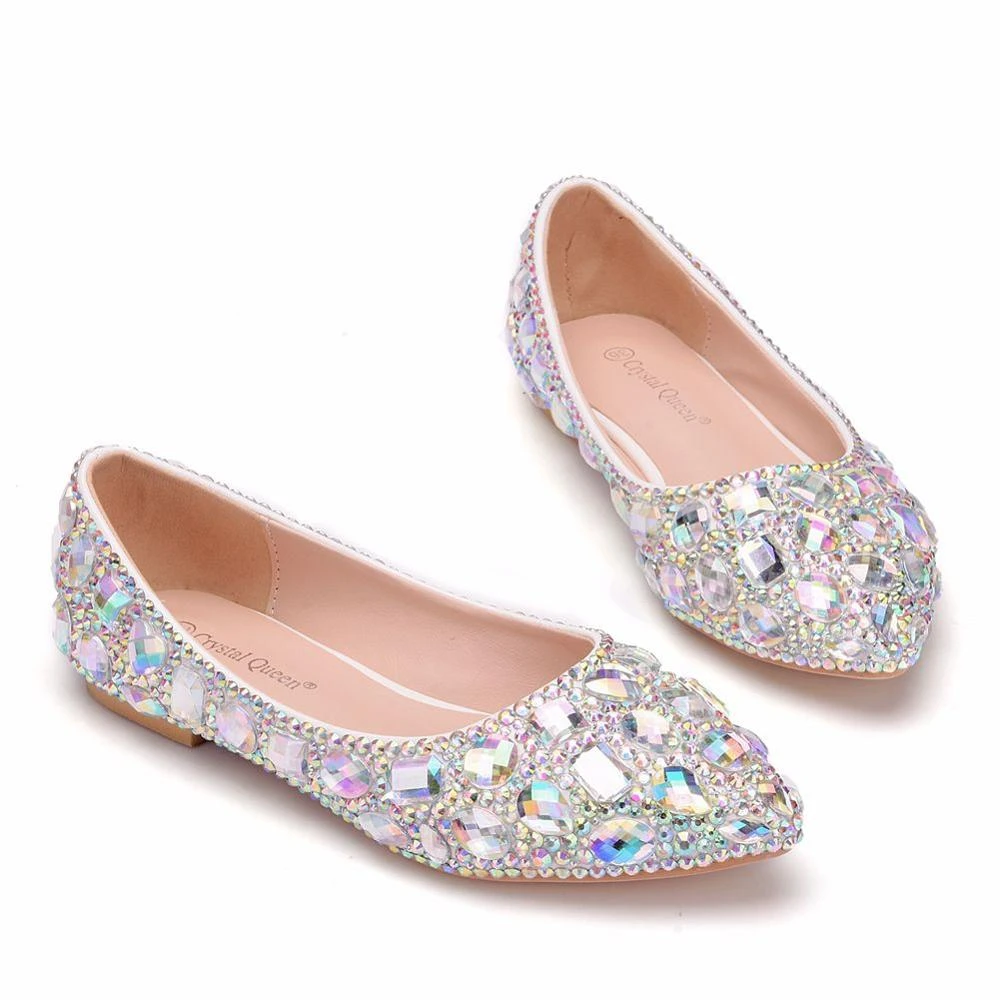 bedazzled flats