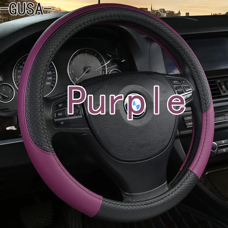 Car Steering Wheel Cover Volant Braid on the Steering-wheel Dragon For 36CM to 50CM Stuurhoes Funda Volante Auto Styling | Автомобили и
