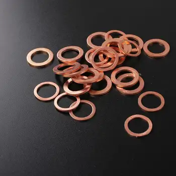 

Vehemo 9 Sizes Gasket Set Washers Copper Washers 200Pcs for Plastic Box with Kit for Gadget