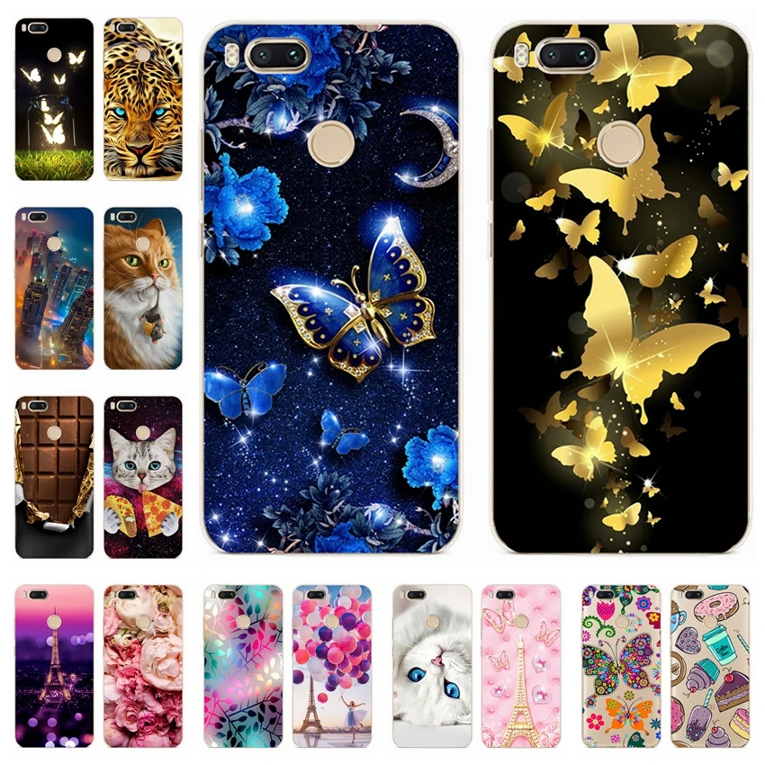 

Soft Silicon Cases For Xiaomi MI A1 5X Printing Cute Phone Cover case For Xiaomi Xiomi 5X MiA1 Mi5X 5 X Mi A1 5X Bumper Capa