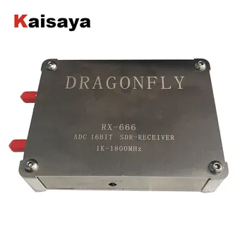 

RX-66 LTC2208 ADC sdr wireless receiver radio 1KHz-1800MHz 16bit broadband radio station+0.1PPM TCXO 32mhz HF UHF T0939