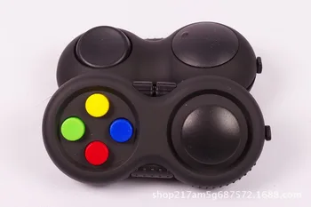 

Stress Relief Cube Vinyl Desk Colorful Finger Toys Stress Reliever Interactive Game Handle Toys Plastic Antistress Toy