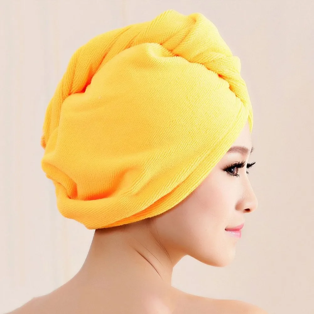 Diffuser Superfine Fiber Bath Hair Dry Hat Shower Cap Soft Strong Water Absorbing Quick Dry Head Towel Cap Hat For Bathing