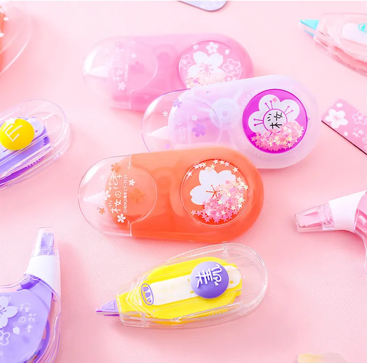 Sharkbang 1 шт. 12 м Kawaii вишневые цветы белая коррекционная лента Escolar школьные офисные канцелярские принадлежности для студентов
