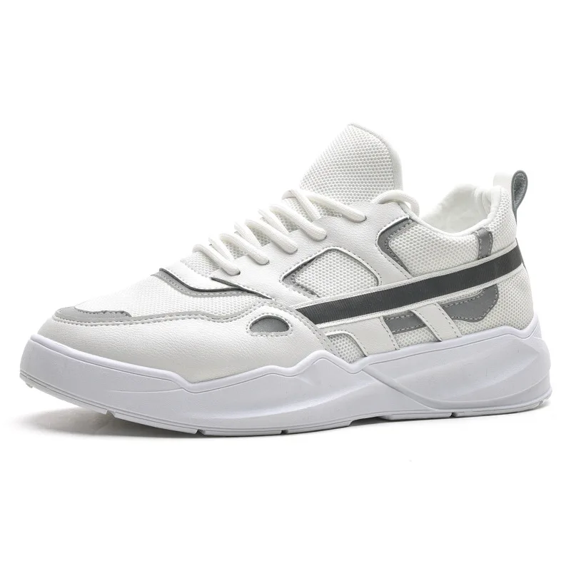 

2019 autumn and winter men's shoes in the high to help new fashion casual wild reflective trend small white shoes shoes students