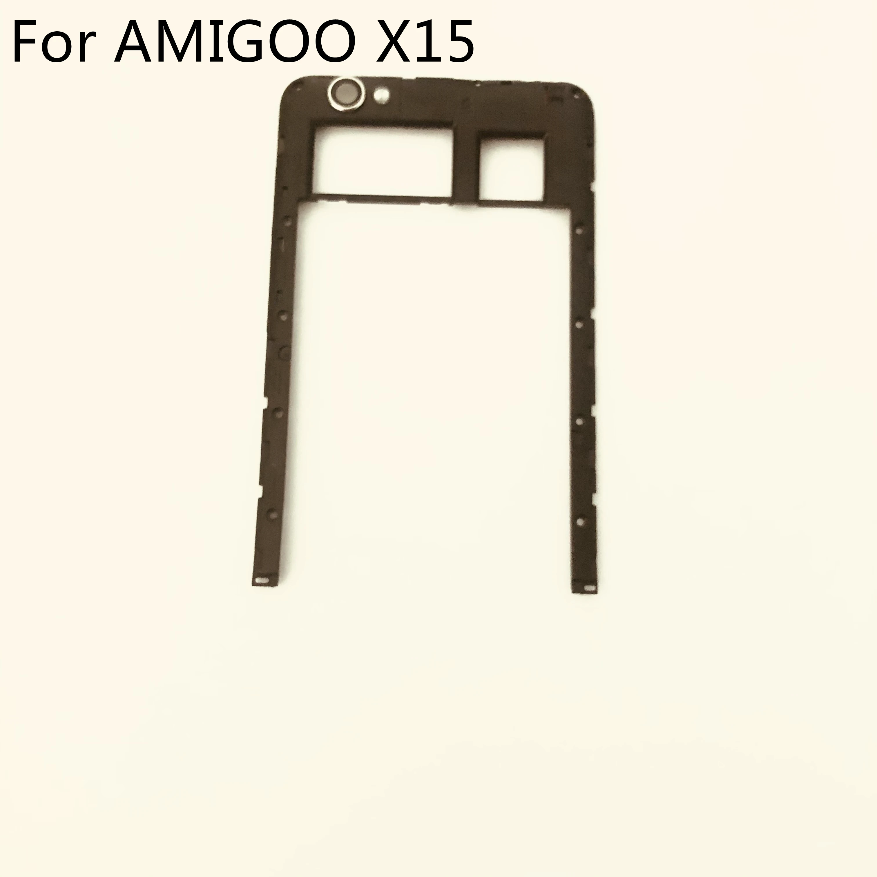 AMIGOO X15 б/у задняя рамка чехол + стеклянный объектив камеры для смартфона MTK6580 Quad Core