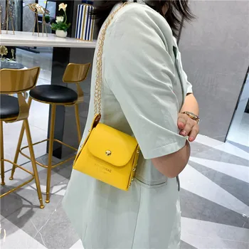 

Summer Hipster Bag Mini Bag with Chain 2020 New Style Fashion Fashion Western Style Shoulder Bag Versatile Fashion ku bao