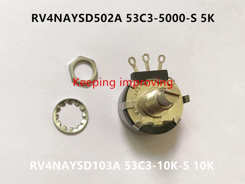 МЕКСИКА импорт RV4NAYSD502A 53C3-5000-S 5K RV4NAYSD103A 53C3-10K-S 10K потенциометр(переключатель