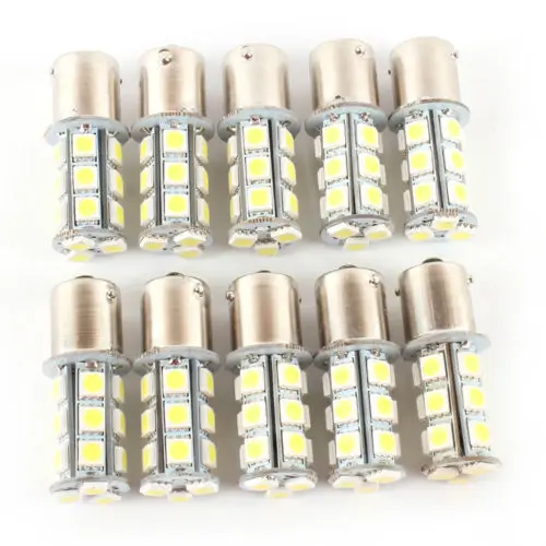 DOXINGYE светильник шт. 12 В 1156 BA15S 5050 18SMD светодиодный белая лампа для автомобиля RV