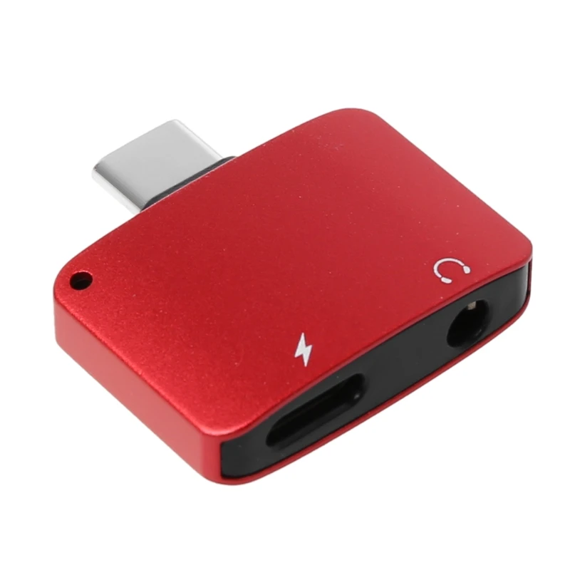 USB 3,1 type C до 3,5 мм наушники Зарядка адаптер для huawei Mate10 P20 Xiaomi 6 8 - Цвет: 4NB100649-R