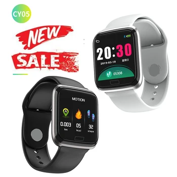 

NEW CY05 Smart Watch Bracelet Ports Waterproof Fitness Heart Rate Blood Health Monitoring Pressure Health Step Remote Watch